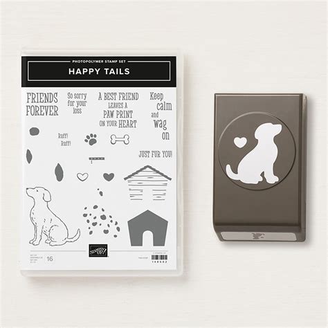 Stampin Ups Happy Tails Bundle Stamp Maven