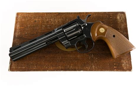 Colt Python 6″ Blued 357 Magnum Custom Shop Anib Salt Lake