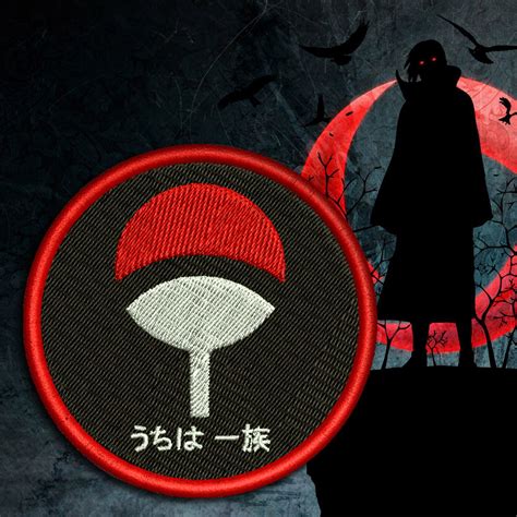 Parche Termoadhesivo Anime Uchiha Sasuke Iron On Patch Naruto By