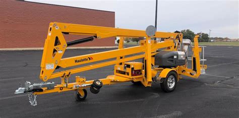 Haulotte A Ft Electric Articulating Towable Boom Lift