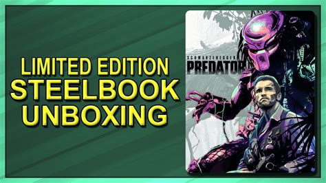 Predator Limited Edition Blu Ray Steelbook Unboxing Youtube