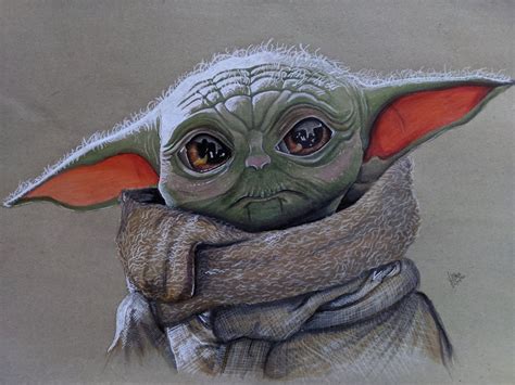 Realistic Baby Yoda By Adithya Uk On Dribbble