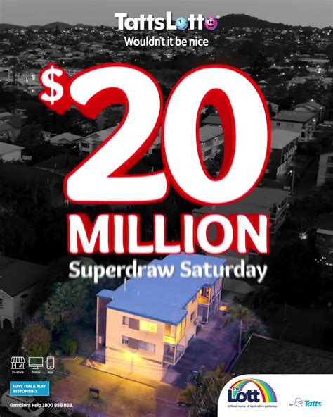 Get Super Excited😜 Tattslotto 2️⃣0️⃣ Million Superdraw This Saturday 3rd September 2022 Grab A