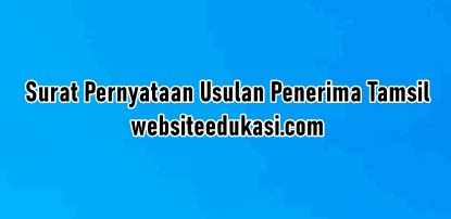 Andi harto nomor kartu identitas : Surat Pernyataan Usulan Tamsil Tahun 2020 | Websiteedukasi.com