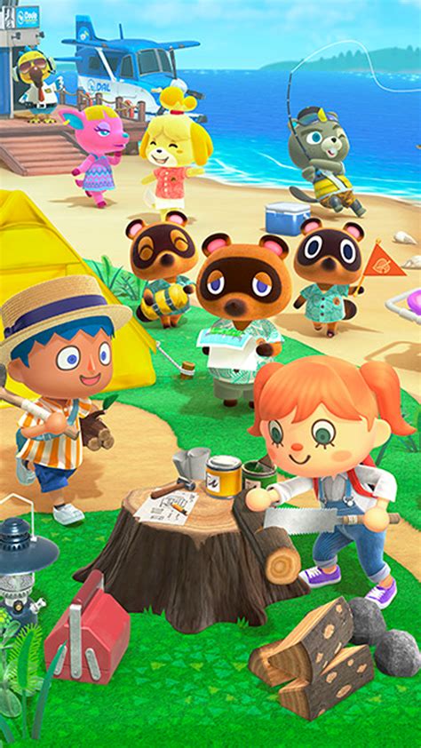 Check out walmart's dedicated animal crossing page to view all of the wallpapers in different dimensions. Grab Your New Animal Crossing New Horizons Phone Wallpaper ...