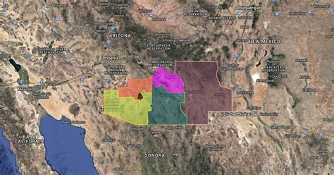 Arizona Tucson Mission Zones Scribble Maps