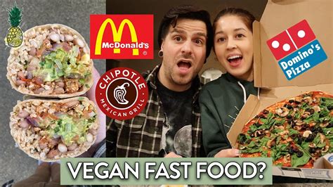 Regular temperature checks for staff. Eating VEGAN Fast Food For 24 Hours Challenge #6 - YouTube