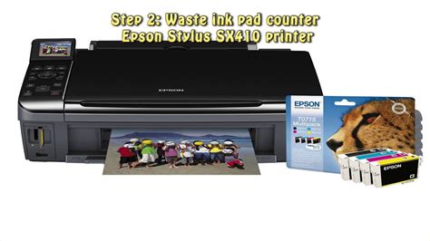 Reset Epson Stylus Sx410 Waste Ink Pad Counter Youtube