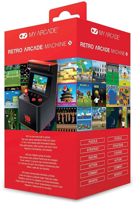 🥇 My Arcade Retro Machine X 300 La Mejor Mini Arcade De La Actualidad