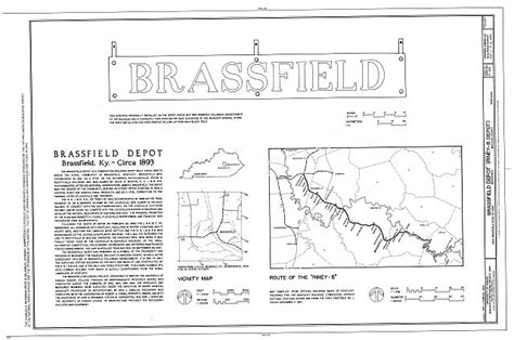 Habs Ky76 Brass1 Sheet 1 Of 6 Brassfield Depot 1964 Brassfield