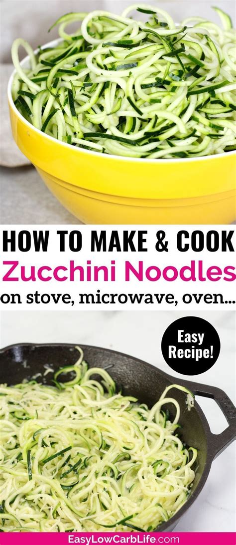 Maybe you would like to learn more about one of these? How to make zucchini noodles / zoodles, including easy ...