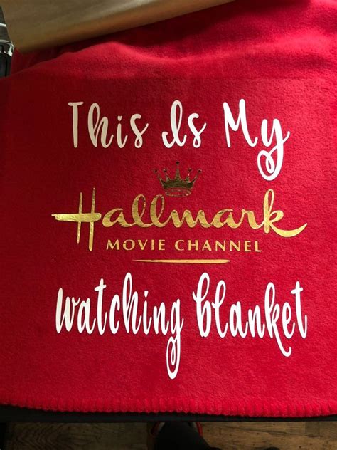 This is my christmas movie watching blanket svg design is perfect for anyone that loves the christmas season! This is my hallmark movie channel watching blanket by ...