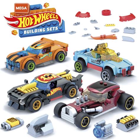 Mega Construx Launches A Line Of Buildable Hot Wheels Vehicles Geekspin