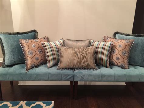 2820 old willow rd, northbrook, il, 60062. Custom pillows for a sofa in Northbrook, IL. | Custom ...