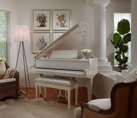 Placement Baby Grand Piano Living Room | Baci Living Room