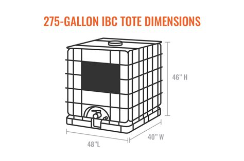 What Are 275 Gallon Ibc Tote Dimensions Toteheater What Are 275