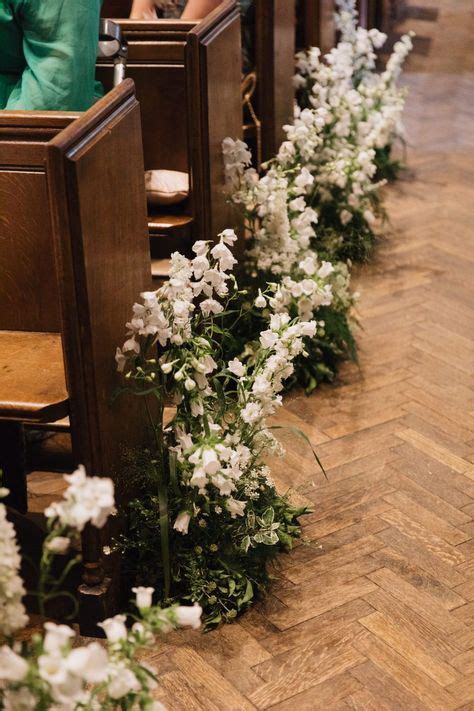 300 Wedding Pew End And Aisle Ceremony Decor Ideas In 2020 Wedding