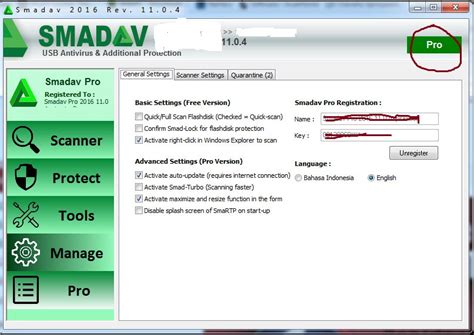 Smadav 2016 Rev 1104 Pro Antivirus Full Version Software