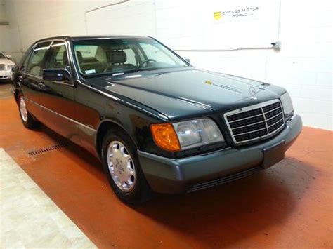 Sell Used 1992 Mercedes Benz S500500sel Sedan 4 Door 50l 1 Owner