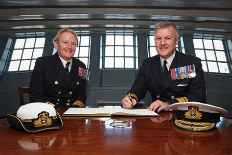 royal navy s 1st female admiral takes command naval news