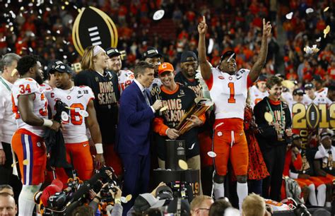 Clemson Tigers To Celebrate 2019 Cfp Victory At The White House Complex