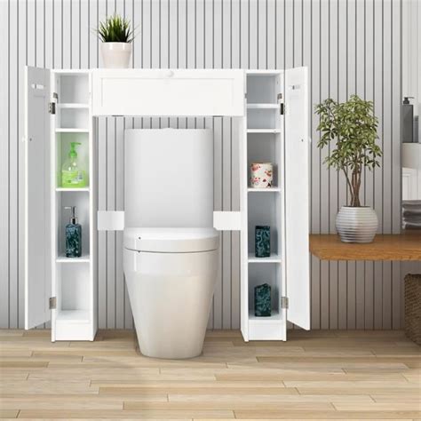 Meuble salle de bain ikea les nouveautes cote meuble idees meuble dessus toilette. COSTWAY Meuble WC Meuble de Rangement pour Toilette en ...