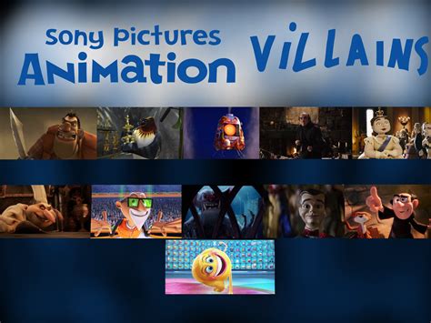 Sony Pictures Animation Villains By Justsomepainter11 On Deviantart