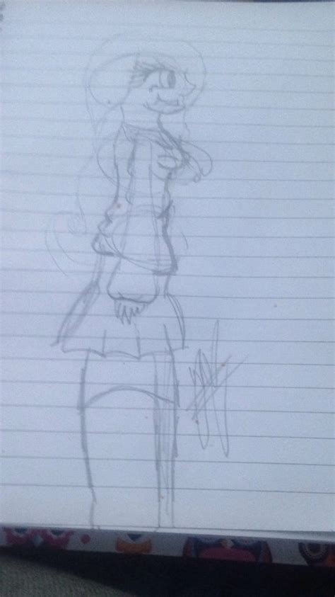 Anime Girl Sideways Sketch By Foxlover912 On Deviantart
