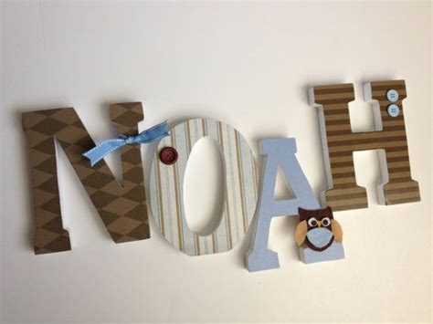 Wooden Nursery Wall Letters Kids Rooms6 Inch By Bugsnbutterflies 900