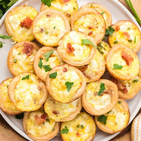 Mini Quiche Lorraine Real Housemoms