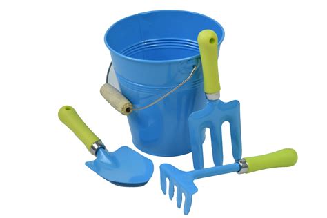 Maybe you would like to learn more about one of these? G & F 10051 JustForKids Kids Water Pail with Garden Tools ...