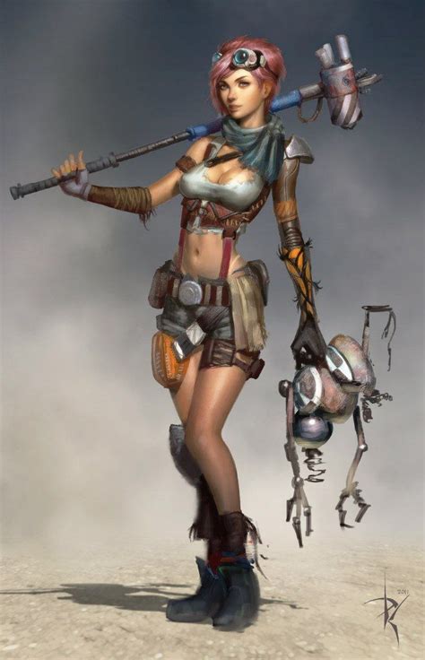Artist Zeronis Concept Art Characters Character Concept Female