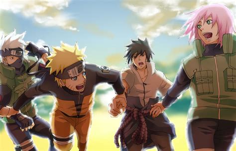 Team 7 Naruto Team 7 Naruto And Sasuke Anime Naruto Naruto Fan Art Naruto Sasuke Sakura