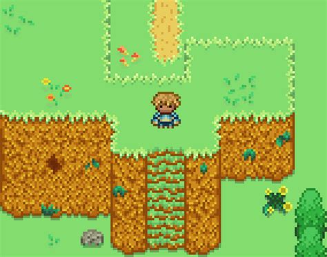 16x16 Forest Tileset By Blueapollo