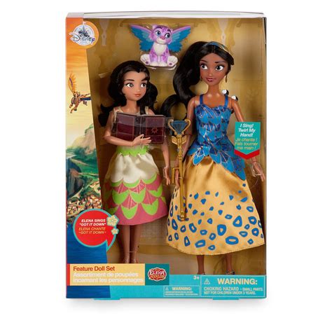 Product Image Of Elena Of Avalor Deluxe Singing Doll Set 11 With
