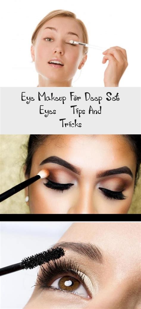Think of it this way; Eye Makeup For Deep Set Eyes - Tips And Tricks in 2020 ...