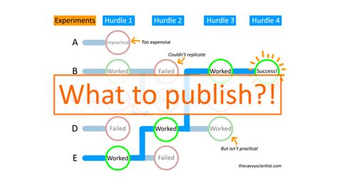 Deciding What To Publish From Your Phd Work The Savvy Scientist
