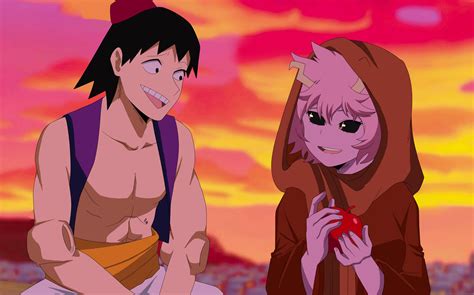 Disney Au Aladdin Sero Meets Mina By Watergirl93 On