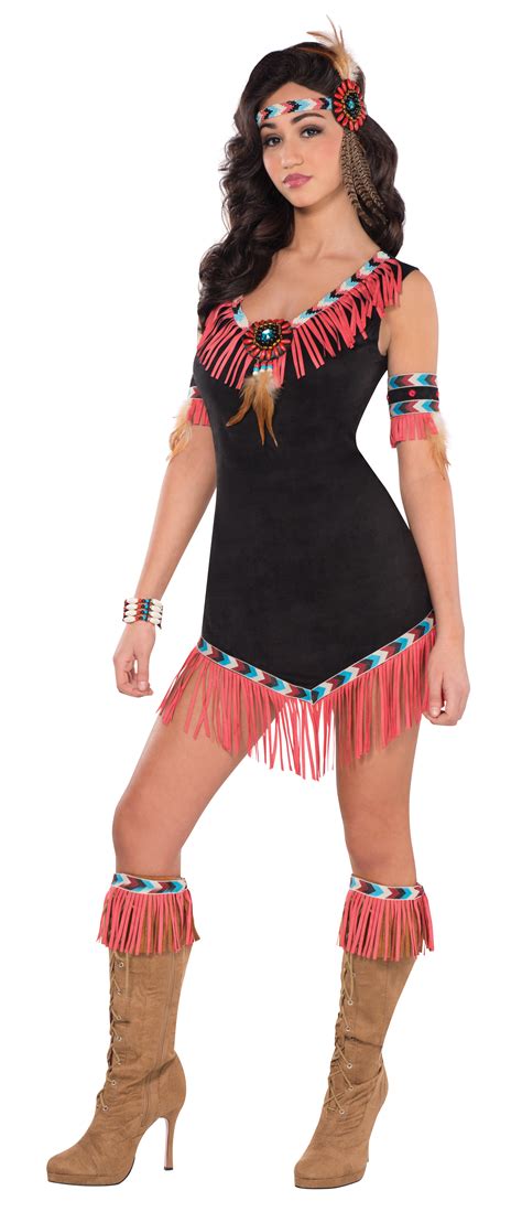 indian princess ladies fancy dress native american wild western womens costume ebay