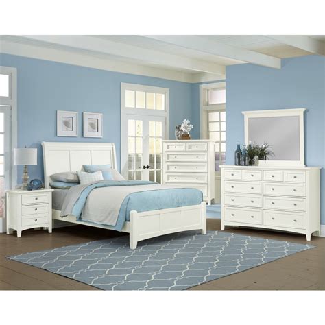 Thrifty and chic's alicia removed two rows of drawers and their framing to create the kneehole. Bonanza White Triple Dresser - 8 Drawer by Vaughan Bassett - B829208872 | Godwin's Furniture ...