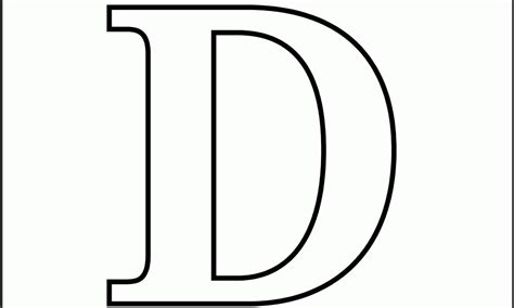 Printable Letter D Coloring Pages Coloring Home