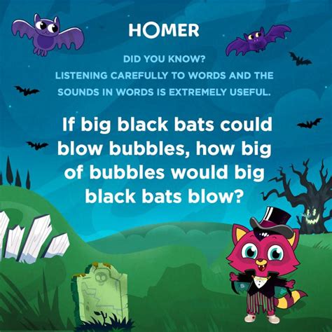 Build Preschool Reading Skills With Tongue Twisters Homer Blog