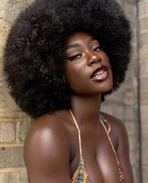 30 Beautiful Black Women With Afros Fashion Style