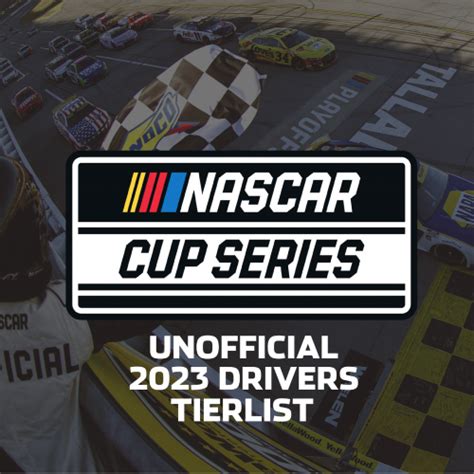 Nascar Cup Series Drivers 2023 Unofficial Tier List Community