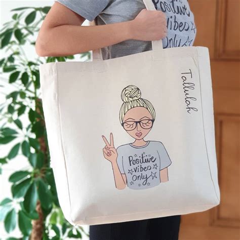 Create Your Own Personalised Tote Shopper Bag By Sydandco