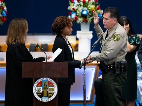 La County Sheriff Robert Luna Starts His Term Today Laist