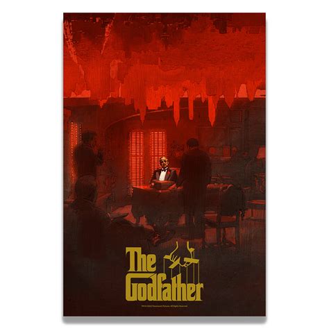 The Godfather 50th Anniversary Poster Academy Museum Store