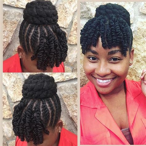 If you have short 4c hair a puff is an excellent option for you. 15 Gorgeous Protective Hairstyles Featuring Coily Hair ...