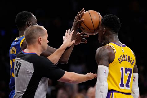 Lakers Dennis Schroder Pays Respect To Warriors Draymond Green After Game 6 Ejection