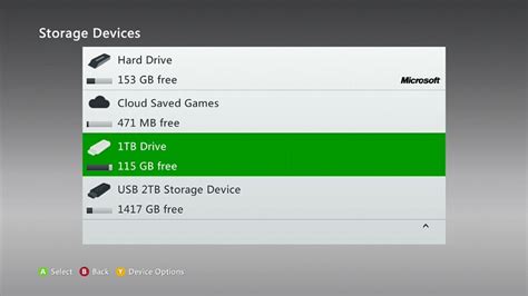 Microsoft Xbox 360 Update Adds 2tb External Hard Drive Support Techie